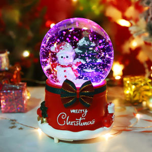 Quả Cầu Pha Lê Tuyết Hinh Ông Già Noel Nhiều Kích Thước Automatik