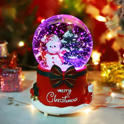 Quả Cầu Pha Lê Tuyết Hinh Ông Già Noel Nhiều Kích Thước