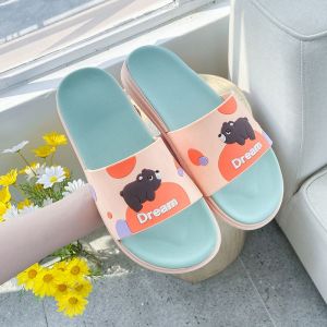 Novencci Sweet Bear Cartoon Slipper Sandal Selipar Comel Perempuan(Small Cutting)
