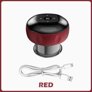 Smart Electric Vacuum Cupping Device Body Scraping Massager Heating Suction Cup Device Physical Fatigue Relief Beauty Health