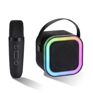 K12 Dual Microphone Bluetooth Speaker Wireless Professional 3D Sound Portable High-end Audio For KTV Karaoke