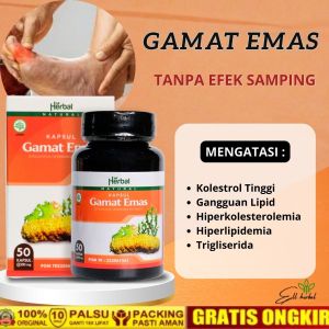 Gamat Emas - Obat Kolestrol Tinggi Gangguan Lipid Hiperkolesterolemia Hiperlipidemia Trigliserida ASLI