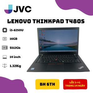 LapTop Lenovo Thinkpad T480s core i5 8250U Ram 8GB SSD 256GB Màn Hình FullHD (14inch) Pin>4h