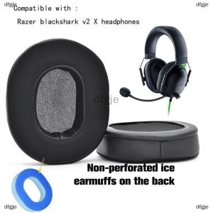 [COD] dfgje Replacement Ear Pads Cushions Replacement Compatible with Razer BlackShark V2 Pro V2X Wireless Gaming Headset