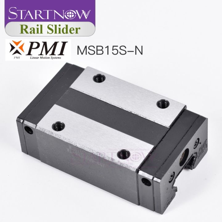Taiwan PMI Linear Guideway Carriage Block MSB15SN for CO2 Laser