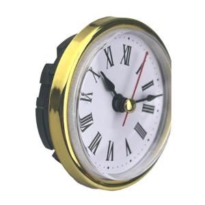 65mm Handmades QuartzsClock Insert Movement with Rubber Ring Fit for Clock Repair and Home Office LivingRooms Decoration