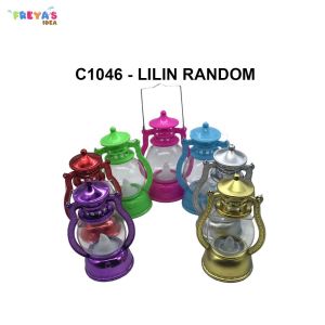 FR-C1046 Lampu Lentera Ramadhan Dekorasi Minimalis Lampu LED / Lampu Tidur Lentera Lilin Natal