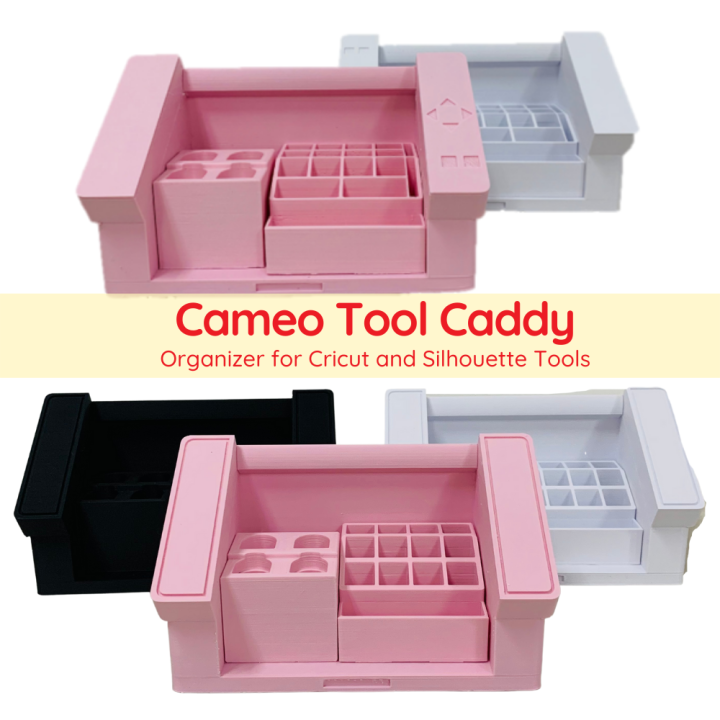 Tool Caddy Organizer for Cricut and Silhouette Tools Cameo Version