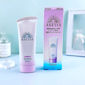 ครีมกันแดด ANESSA สูตรไวท์เทนนิ่งสำหรับใบหน้า ขนาด 90 มล.Whitening Sunscreen for Face (White Tube) 90g