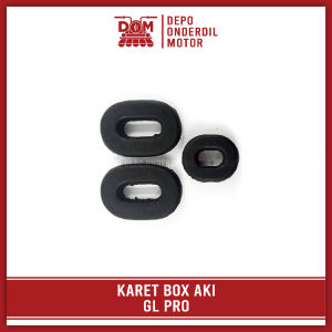 Karet Box Aki GL PRO (PSP) isi 3 - Karet Tempong Kempol Dup Body Tutup Accu Honda GL 100 Neotech