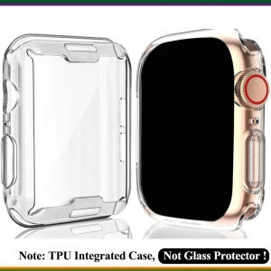 Transparent Case for Smart Watch IWatch Ultra 2 49mm Series 10 9 8 7 41mm 42mm 45mm 44mm 46mm 38mm 40mm Smartwatch Bumper Cover