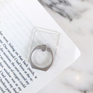 XU HOME มัลติฟังก์ชั่น เต้ารับ บางเฉียบ ที่วางโทรศัพท์ ขายึดแบบใส ขาตั้งหมุนได้ 360 องศา ที่ใส่แหวนจับนิ้ว