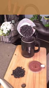 SS304 Portable Electric Food Grinder  Mesin Pengisar Pelbagai Fungsi Elektrik Keluli Tahan Karat 304 500ML