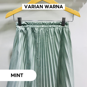 ROK PLISKET WANITA PREMIUM 100% / EKSLUSIF 50+ WARNA [ SERIES 1 ]