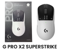 LOGITECH MOUSE WIRELESS PRO X 2 SUPERSTRIKE LUNAR ECLIPSE(เมาส์ไร้สาย). 