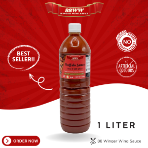 BUFFALO SAUCE (PERFECT FOR YOUR CHICKEN WINGS AND SAMGYUPSAL) BUSINESS & HOME USE - 1 LITER
