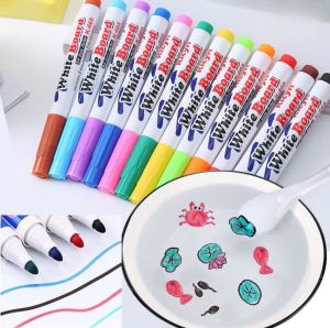 12 CÂY BÚT MÀU VẼ HÌNH NỔI TRÊN MẶT NƯỚC ĐỒ CHƠI TRẺ EM
