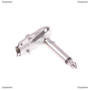 [COD] Cozyroom 6.35mm Mono Jack Right Angle Plug Flat Male Guitar Effects Pedal Connector Microphone Amplifier Connector