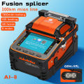 COMPTYCO AI-9  High Accuracy Automatic Optical 5 seconds Fiber Fusion Splicer with Power Meter and Visual Fault Locator - Signal Fire ai9 Splicing Machine Tool Set. 