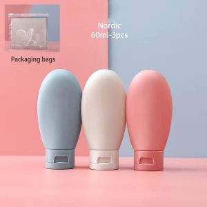 Makeup bottle vacuum travel portable set cosmetics liquid foundation lotion spray bottle empty