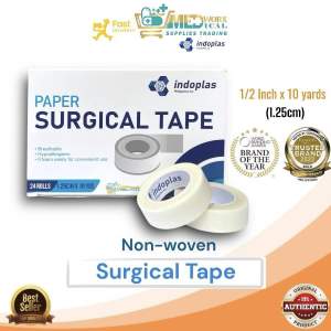 Micropore Paper Surgical Tape ( Indoplas Sureguard 3M ) Non- Woven | Sold ( 6 Pcs - 1 Box 12 Pcs - 24 Pcs)