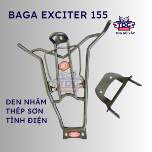 Baga Simple Exciter 155 Inox 201 TDG – Gọn Nhẹ Cứng Cáp Chuẩn Form Xe