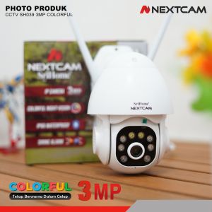 NEXTCAM SH039 IPcam PTZ Outdoor wireless wifi colorful 3MP with ALARM
