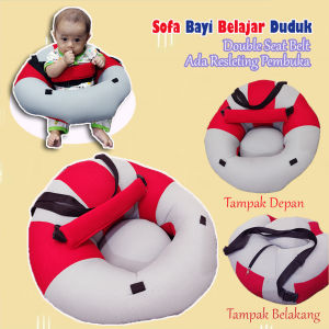 Kursi Sofa Bayi Belajar Duduk dan Makan Kursi Makan Bayi Cocok Untuk Bayi Untuk Belajar Duduk Makan Main Sofa belajar duduk bayi