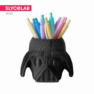 SLYCELAB Knitted Darth Vader Pen Holder & Planter 3D Printed Multifunctional Desk Decor Star Wars