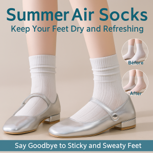 Invisible Stockings Soft Antibacterial Socks Cool Feeling Anti-odor Non-slip not Stuffy Feet Skeleton