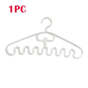 Non-slip Plastic Organizer Storage Hangers Multi-port Support Hangers Space Saving Storage Hangers