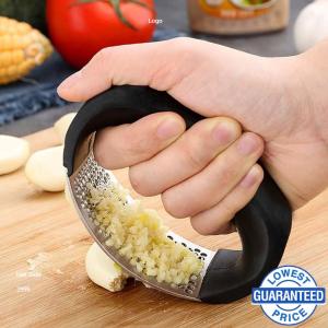 1pc Stainless Steel Thick Garlic Press Garlic Mincer & Crusher Kitchen Tool MEILU0808