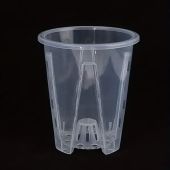 OOC Plastic Root Control Transparent Flower Pot Breathable Beautiful Planting Pot Plant Growing Container With Stomata Phalaenopsis Orchid Pots Indoor