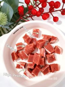 Beef Jerky Dog Treats 150g | High Protein Dried Beef Chews Training Snack