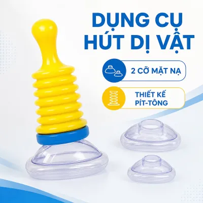 Thiết Bị Sơ Cứu Chống Nghẹn Hóc Dụng Cụ Hút Dị Vật Mắc Cổ Họng Tại Nhà Cho Trẻ Em Người lớn