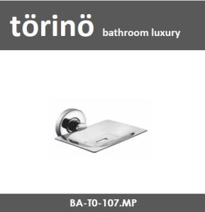 torino Premium Bathroom Accessories Stainless Steel 304 Soap Dish Holder T0 Series Pemegang Rak Sabun 肥皂架