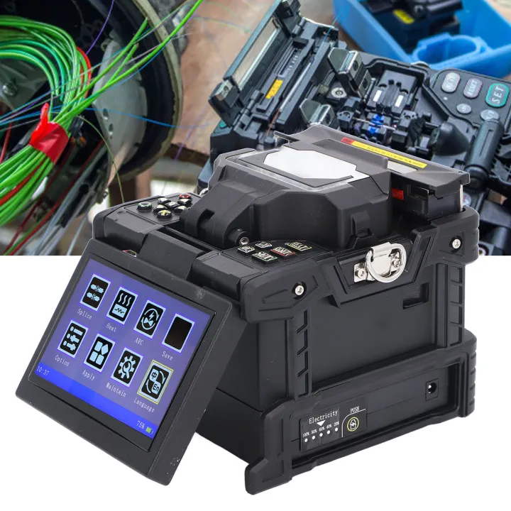 Smart Sensor Optical Fiber Fusion Splicer Kit 5.0 Inch TFT LCD Display ...