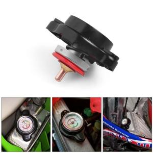 Motorcycles Car Thermost Radiator Cap Cover Water Temperature Gauge 1.8 Bar 25.6Psi