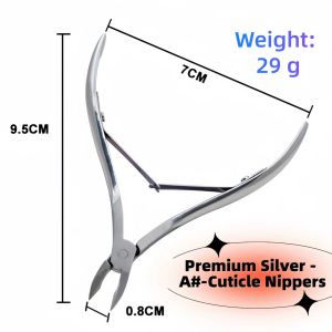 Good luck! Double-ended cuticle pushers dead skin pliers professional nail art series tools DIY design tools