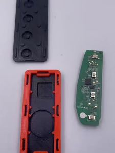 sapid Car Key Shell Case for Geely Galaxy L6 L7 E5 E8 A7 Starship 7 Xingyao 6 8 M9 Remote Fob Protector Modified Replacement Accessory 7B1Z5