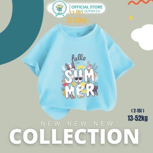 Áo thun Hello Summer - Mua Ngay Trước Khi Hết Hàng! Thời trang nữ Năng động 12kg đến 52kg