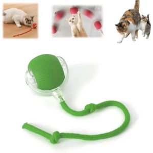 CPY Rolling Cat Toys Ball Interactive Pet Toys Automatic Self Moving Cat Indoor Toy Self-Entertainment