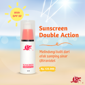 Sunscreen Double Action - R beauty