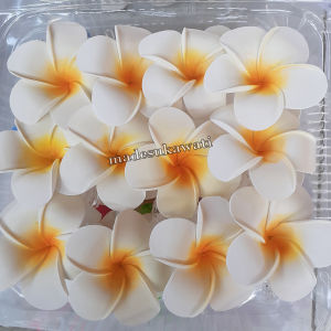 1box Jepit Rambut Bunga kamboja spon Bali