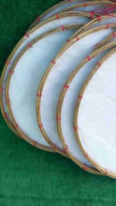 กระเบียน กระด้ง ส่ายข้าวเหนียวขนาด 20 นิ้ว กระด้ง + ไม้พาย