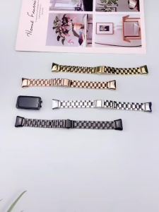 Luxurious Strap For Huawei Watch Fit New Smartwatch Strap Stainless Steel Metal Smart Watch Band huawei watch fit new Strap