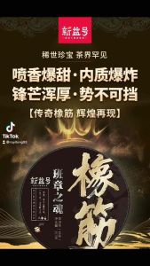 ✨READYSTOCK本地发货 XINYIHAO YUNNAN CHINA PUER TEA PU ERH TEA RAW TEA CAKE 2021 YEAR PUER TEA 357G 新益号云南普洱茶橡筋易武高杆古树茶2021新茶云南普洱茶生茶饼七子饼茶叶357克