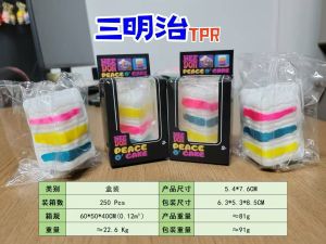 The best-selling squeezable stress-relief toy featuring a jellyfish-shaped ice cube design with slow rebound and soft rubber material is now available in stock. Its a must-have item popular among internet celebrities
