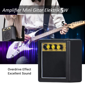 KALLA Speaker Amplifier Gitar listrik akustik Mini Elektrik 5W MA