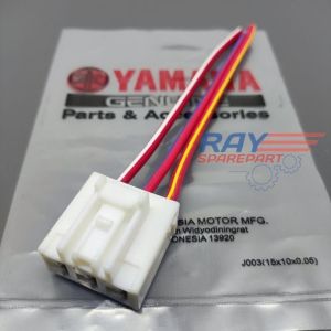 SOKET KABEL SPUL SPULL KIPROK ECM ACG CEWEK FEMALE YAMAHA NMAX AEROX LEXI FREEGO ORIGINAL